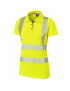 Leo Workwear - PL03 Pippacott Class 2 Coolviz Ultra Women's Polo Shirt - Yellow - 2020ppe