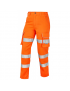 Leo Workwear - CL01 Pennymoor Class 2 Women's Poly/Cotton Cargo Trousers - Orange - 2020ppe