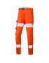 Leo Workwear - WTL01 Starcross Class 2 Women's Stretch Work Trousers - Orange - 2020ppe