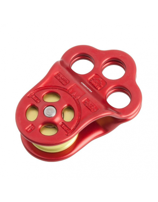 DMM - PUL100RD Triple Attachment Pulley - Red - 2020ppe