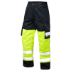 Leo Workwear - CT01-Y/NV Bideford Class 1 Cargo Trousers - Yellow Navy - 2020ppe