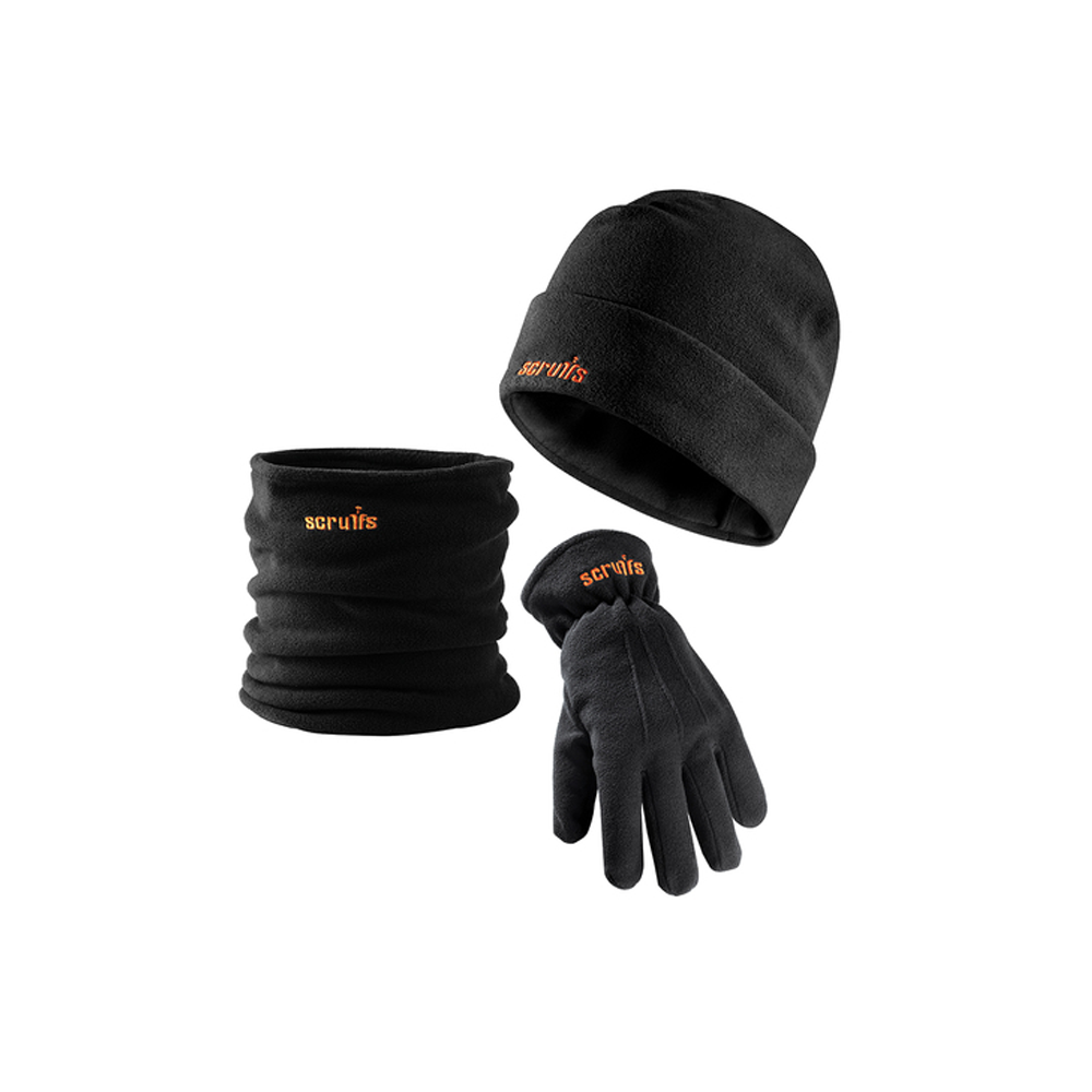 Scruffs Winter Essentials Pack - One Size - Black - 2020ppe