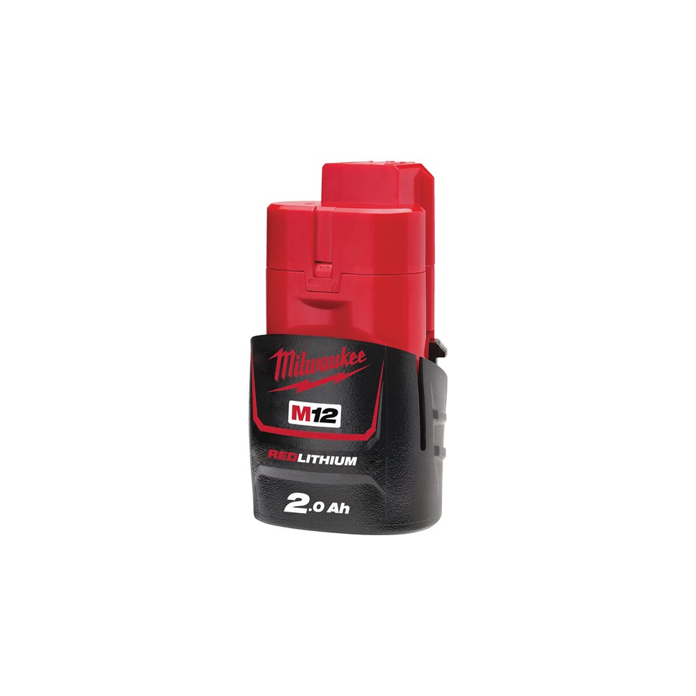 Milwaukee M12 B2 12V 2.0Ah Li Ion Red Lithium Battery 2020ppe