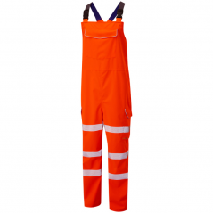 LEOWORKWEAR - Northam Overalls Bib & Brace - Orange - 2020ppe