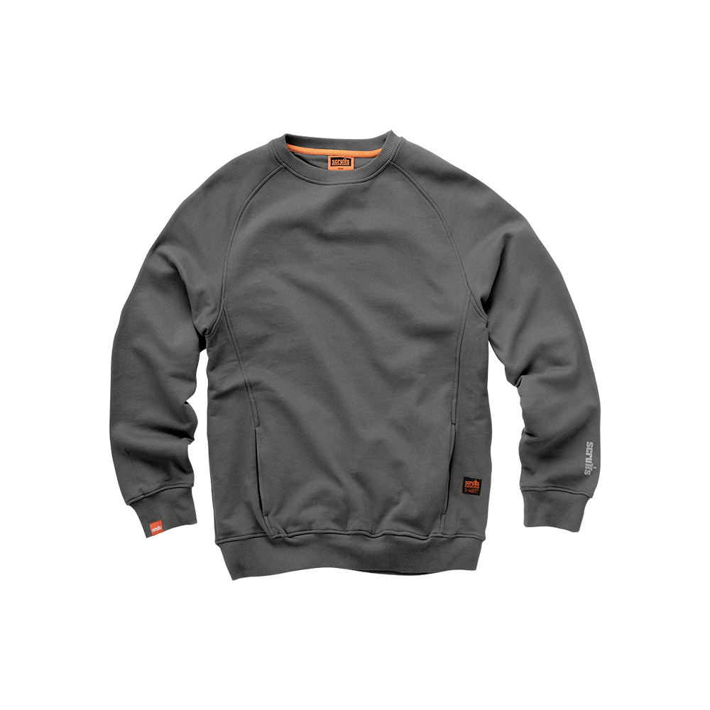 Scruffs Eco Worker Sweatshirt Graphite