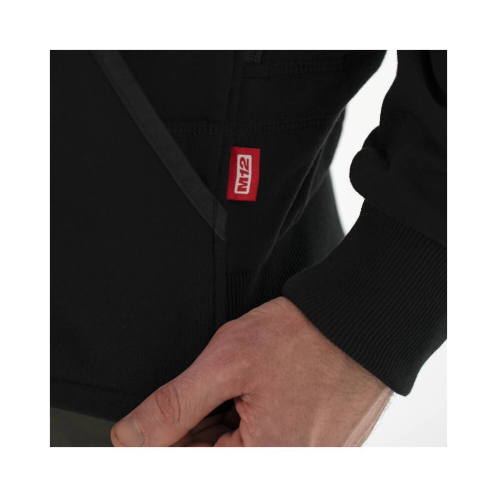 Milwaukee Heated Hoodie Black M12 Heated Hoodie Size S