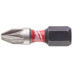 Milwaukee Screwdriver SHOCKWAVE™ Bits PZ2 25mm- Pack of 2  4932472040