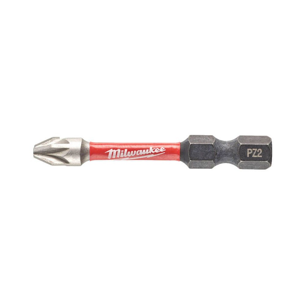 Milwaukee Screwdriver SHOCKWAVE™ Bits PZ2 50mm-1pc  4932472049