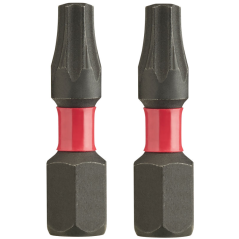 Milwaukee Screwdriver SHOCKWAVE™ Bits TX20 25mm-2pc 4932430874