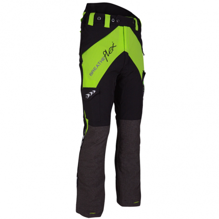 Breatheflex Type C Class 1, 2 ,3 Chainsaw Trousers - Lime