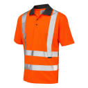 Leo ROCKHAM Class 2 Coolviz Polo Shirt (EcoViz) Orange