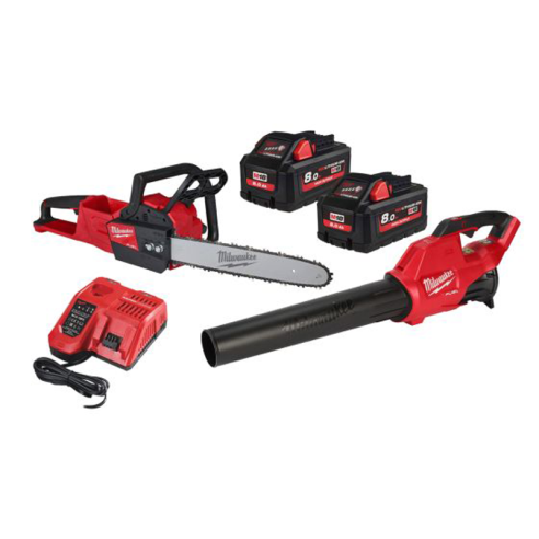 Milwaukee M18 Fuel – Chainsaw and Leaf Blower Set 4933492137