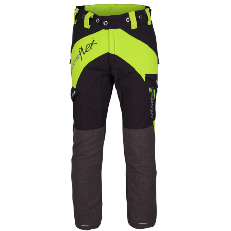Breatheflex Ladies Type C Class 1 Chainsaw Trousers - Lime