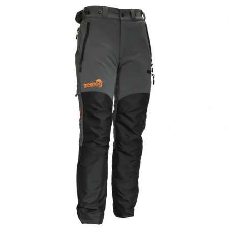 Treehog - TH1620 Class 1 Type A Chainsaw Trousers - Black Grey - 2020ppe