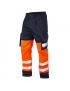 Leo Workwear - CTO1-O/NV Bideford Class 1 Cargo Trousers - Orange Navy - 2020ppe
