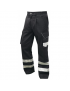 Leo Workwear - CT02 Ilfracombe Cargo Trousers - Black - 2020ppe