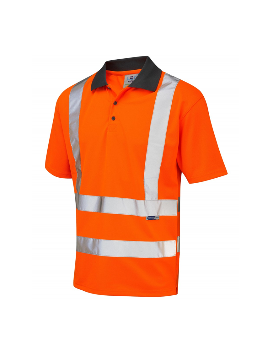 BRAUNTON Class 2 Coolviz T-Shirt (EcoViz) Orange