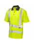 Leo Workwear - T02 Braunton Class 2 Coolviz T Shirt - Yellow - 2020ppe
