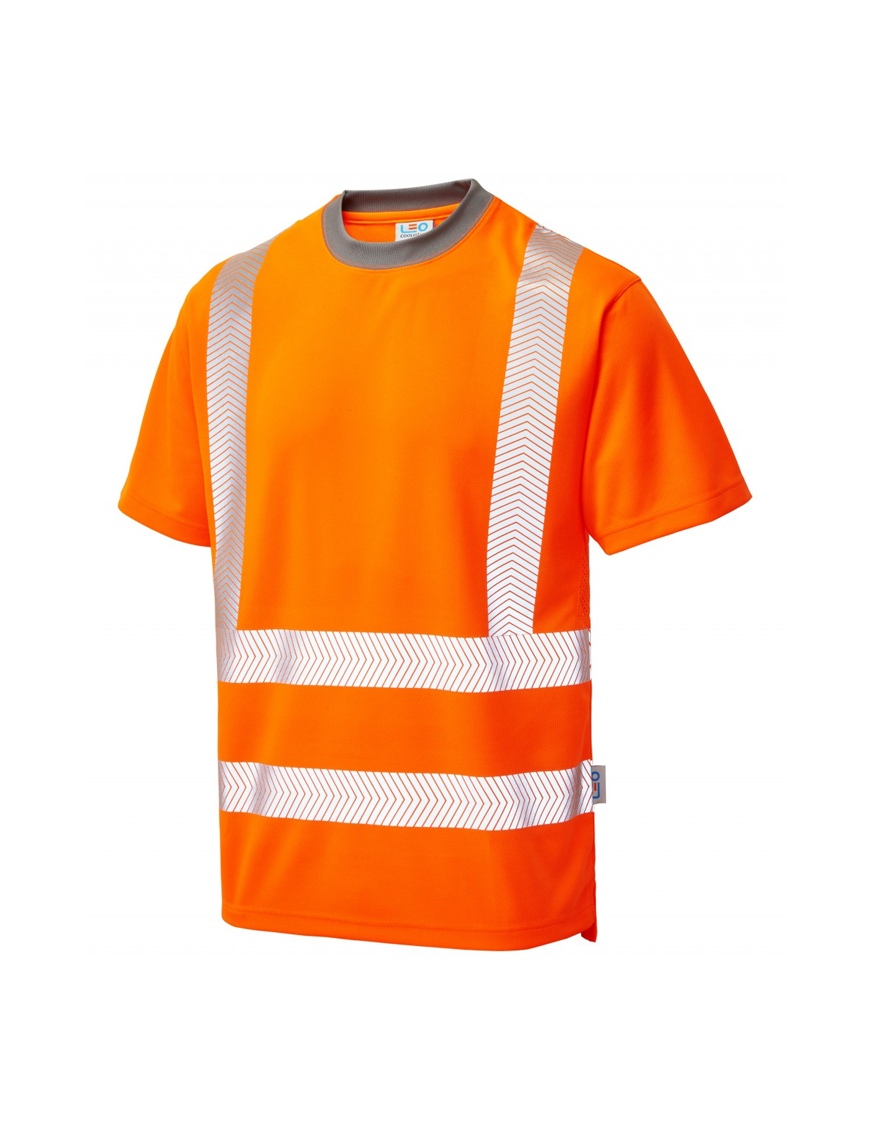 LARKSTONE Class 2 Coolviz Plus T-Shirt Orange