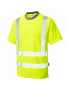 Leo Workwear - T03 Larkstone Class 2 Coolviz Plus T-Shirt - Yellow - 2020ppe