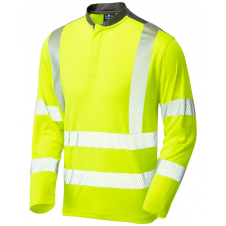 WATERMOUTH Class 3 Performance Sleeved T-Shirt Yellow