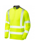 Leo Workwear - T13 Watermouth Class 3 Performance Sleeved T Shirt - Yellow - 2020ppe