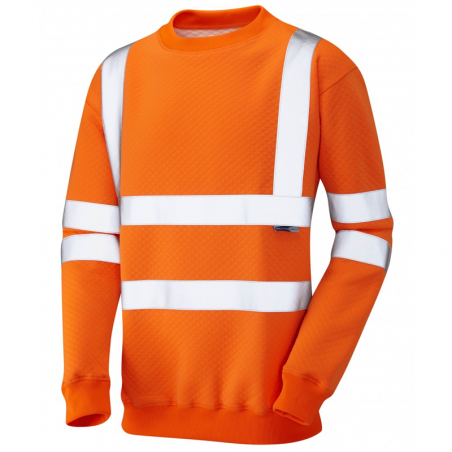 WINKLEIGH Class 3 Crew Neck Sweatshirt Orange